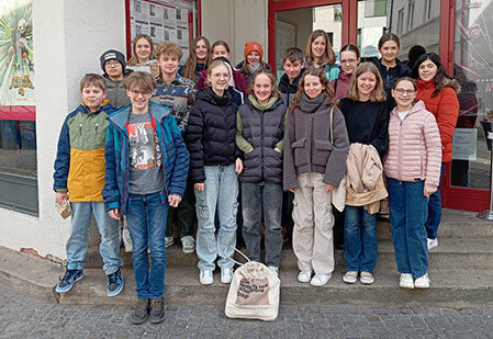 Kinobesuch der Klasse 7b
