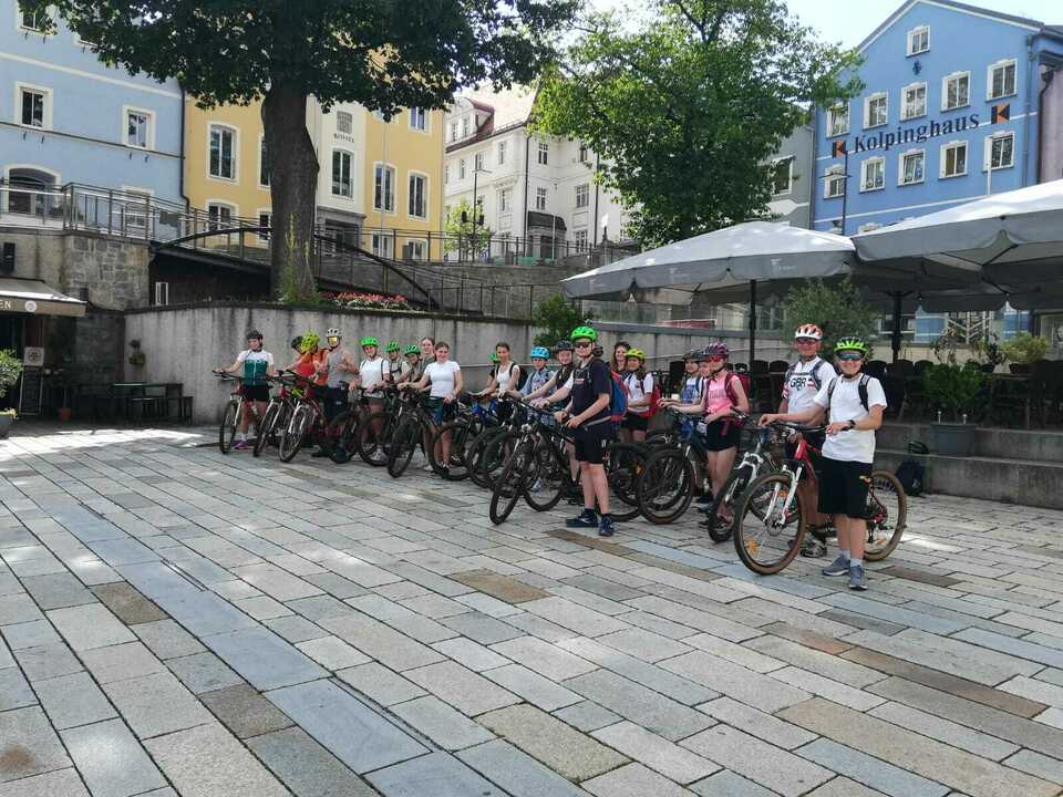 Sommersportwoche-Radfahrer