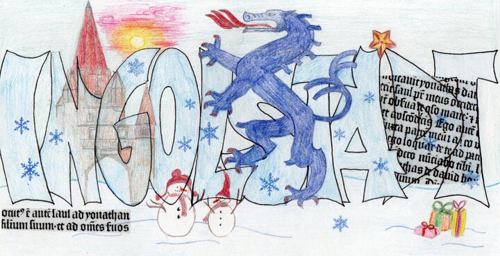 Lena Schönrich Weihnachtskarte