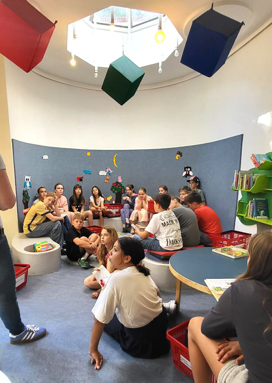 Exkursion zur Stadtbibliothek