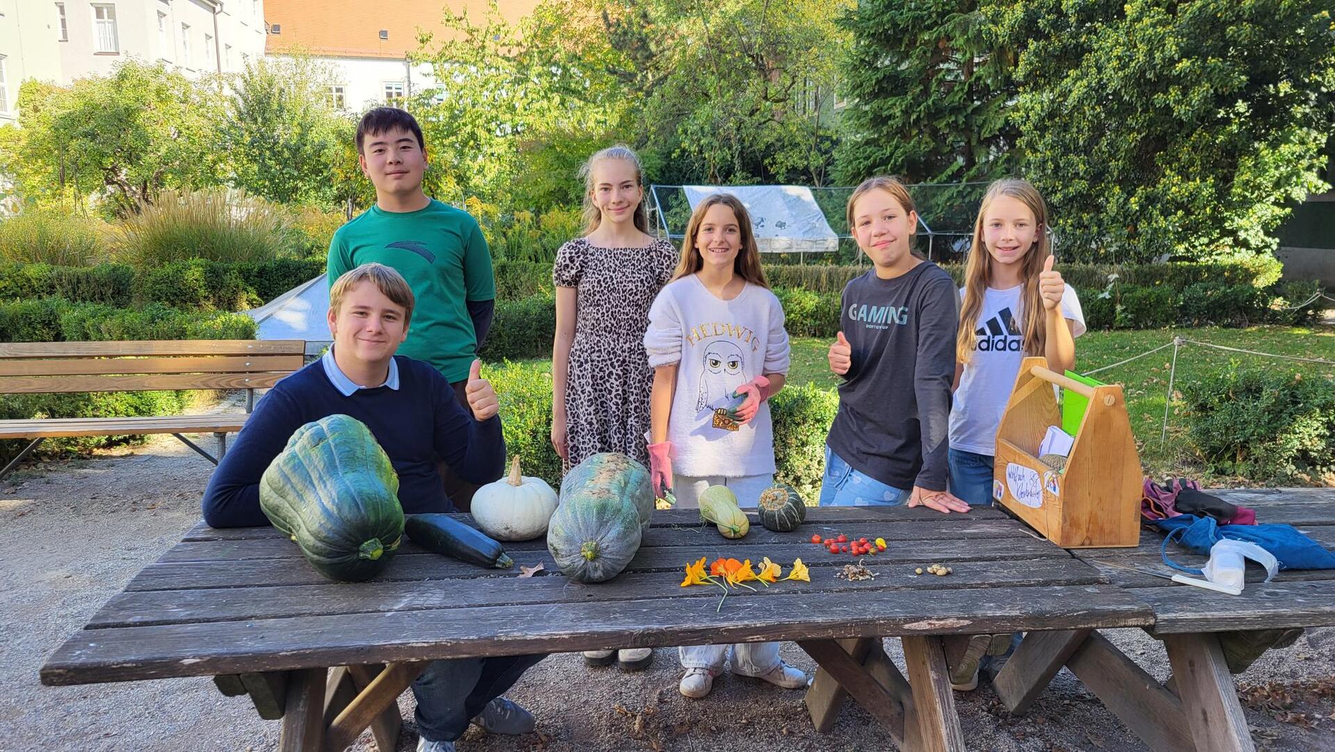 Team Wahlfach Klostergarten
