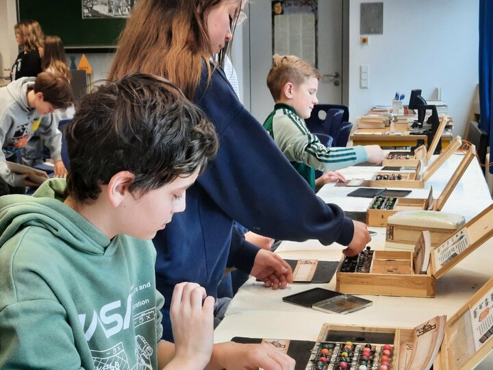 Workshop Gutenberg-Presse